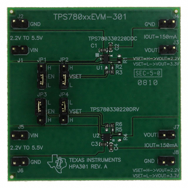 TPS780XXEVM-301 / 인투피온